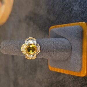 Gold and Silver Women's Ring